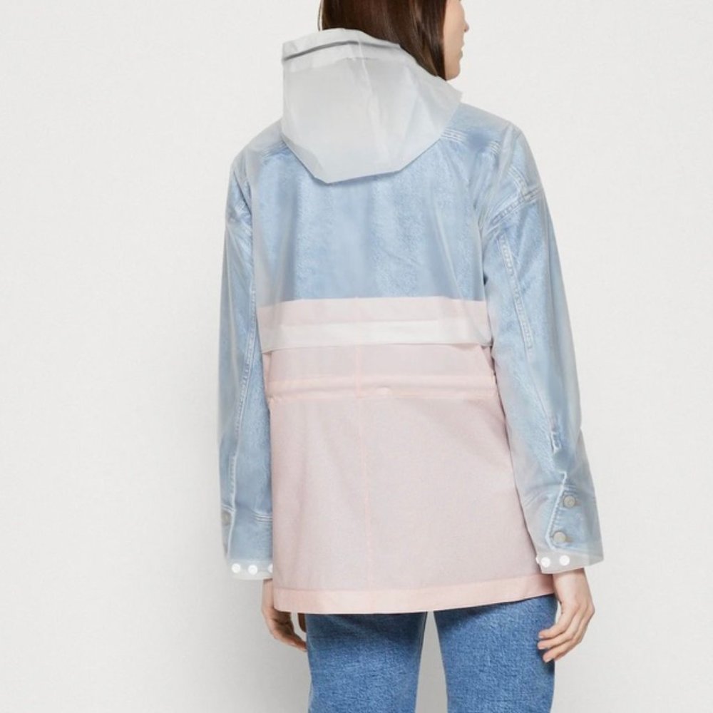 Hunter Play Transparent Waterproof Parka Jacket - Picture 6 of 8